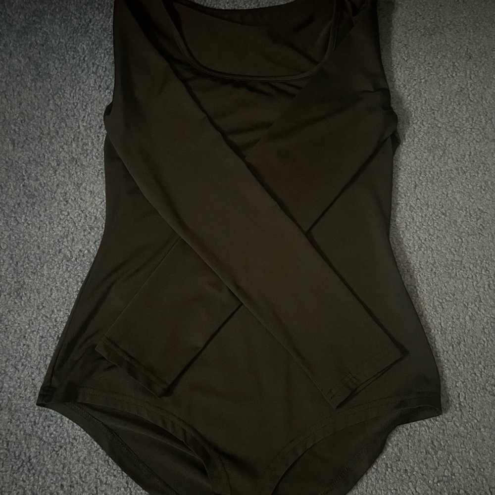 Black Long Sleeve Bodysuit